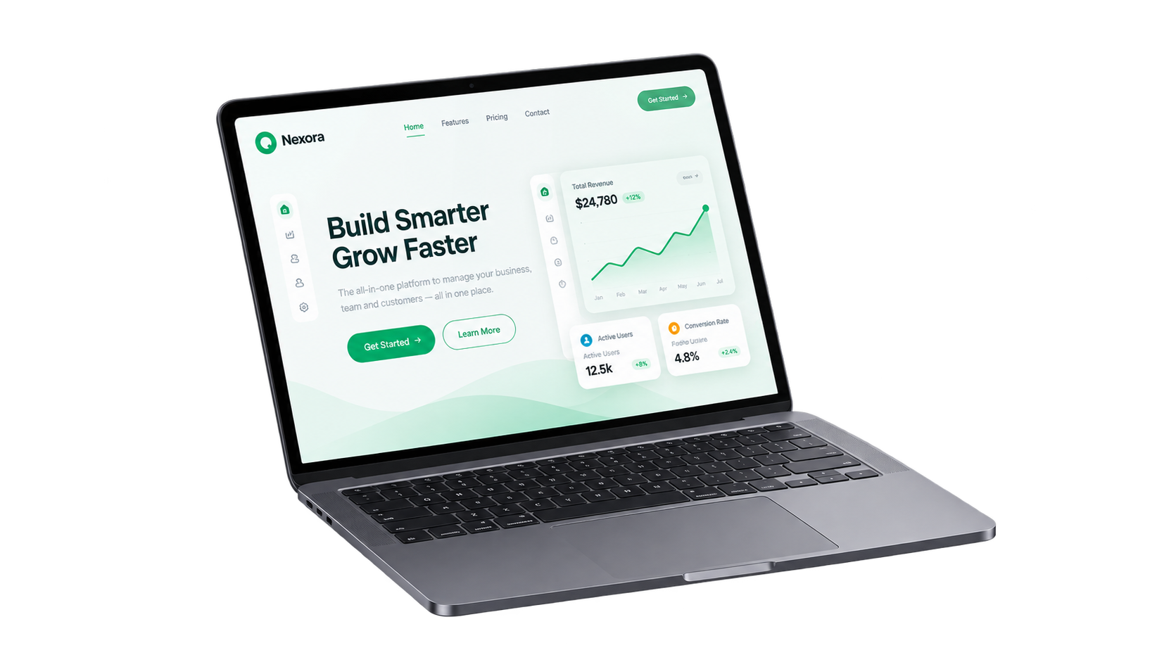 Qedami Digital Solutions on MacBook